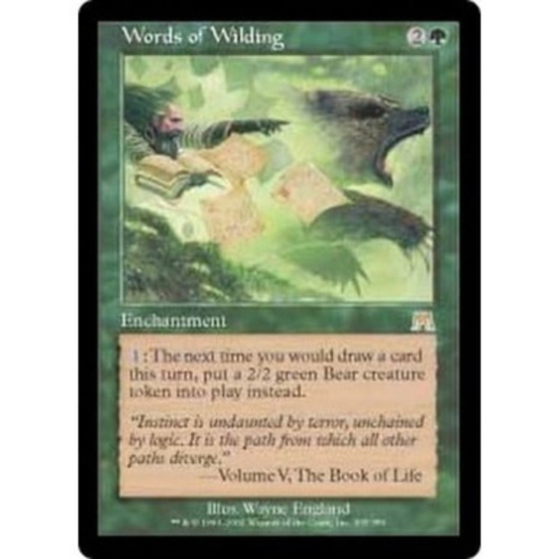 Words of Wilding (foil) | Onslaught