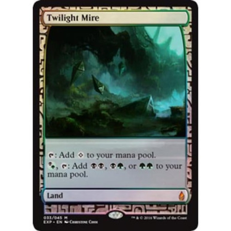 Twilight Mire (Zendikar Expeditions Full Art foil) | Masterpiece Series – Zendikar Expeditions