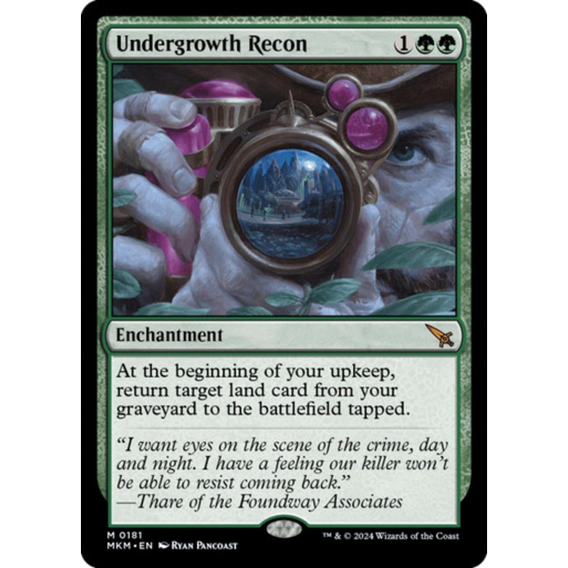 Undergrowth Recon | Murders at Karlov Manor
