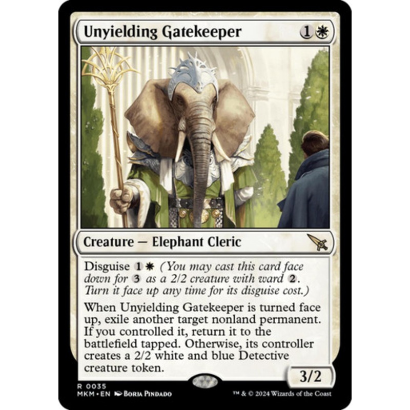 Unyielding Gatekeeper (foil) | Murders at Karlov Manor