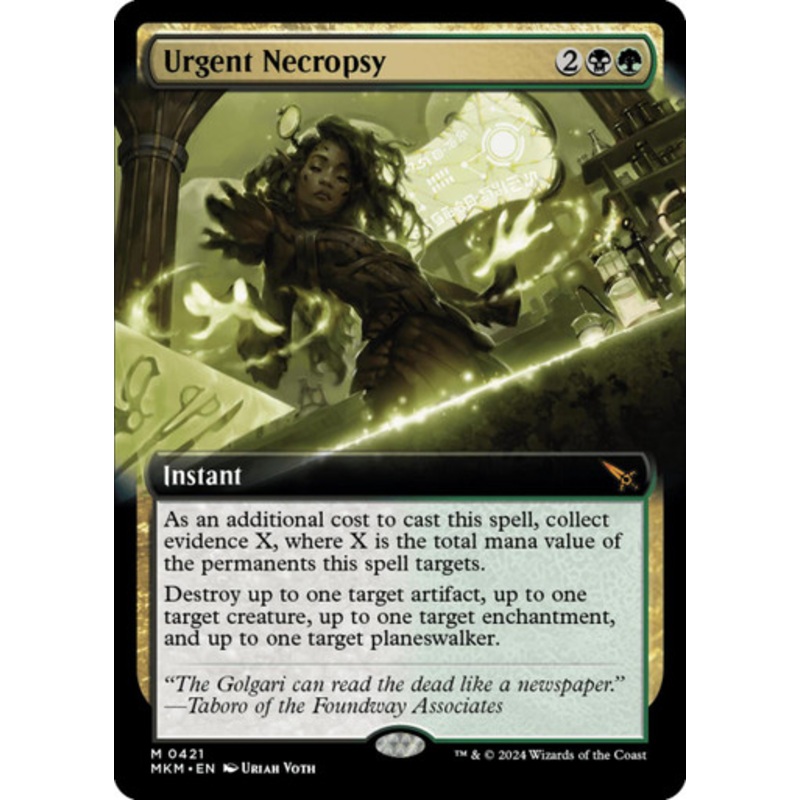 Urgent Necropsy (Extended Art)