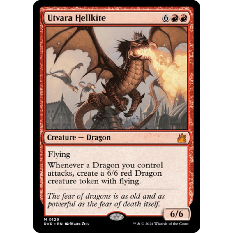 Utvara Hellkite (Foil) | Ravnica Remastered