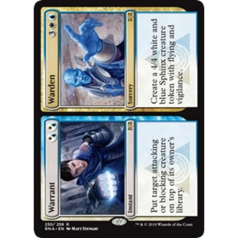 Warrant // Warden | Ravnica Allegiance