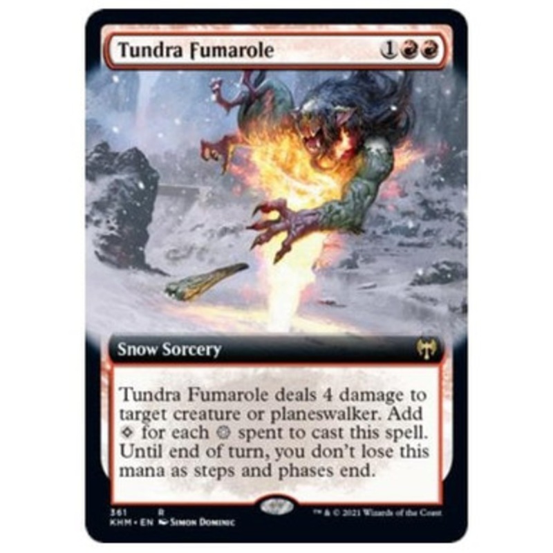 Tundra Fumarole (Extended Art) (foil) | Kaldheim