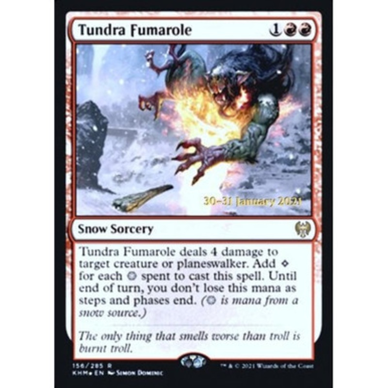 Tundra Fumarole (Kaldheim Prerelease foil) | Kaldheim