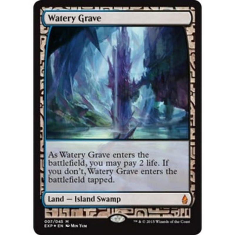 Watery Grave (Zendikar Expeditions Full Art foil) | Masterpiece Series – Zendikar Expeditions