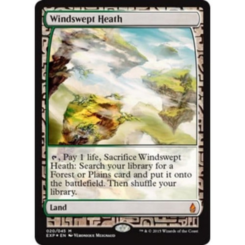 Windswept Heath (Zendikar Expeditions Full Art foil) | Masterpiece Series – Zendikar Expeditions