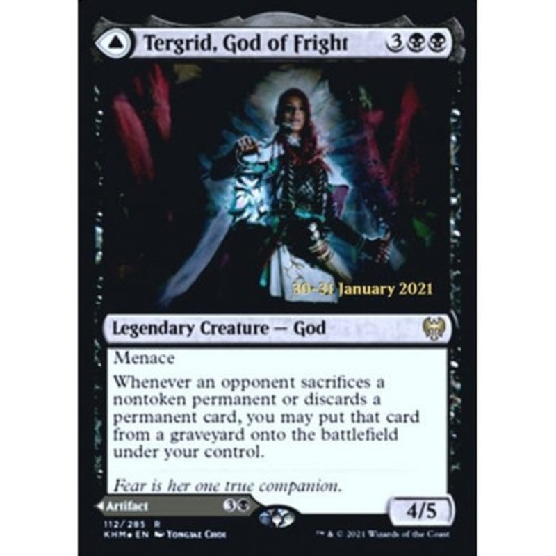 Tergrid, God of Fright // Tergrid’s Lantern (Kaldheim Prerelease foil) | Kaldheim
