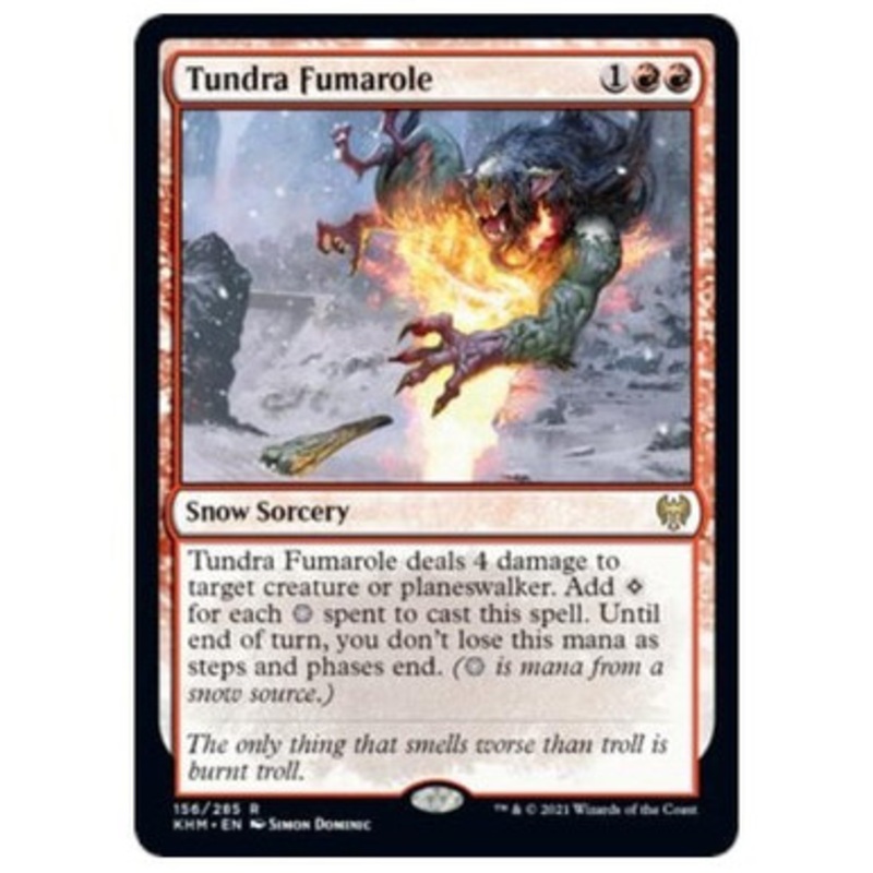 Tundra Fumarole (foil) | Kaldheim