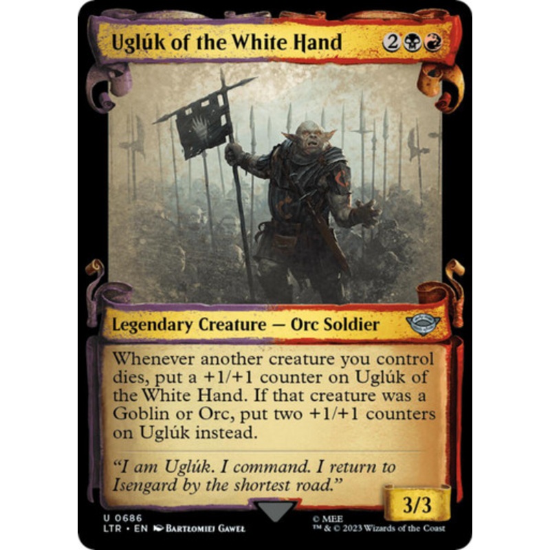 Ugluk of the White Hand (Showcase Scroll) | The Lord of the Rings: Tales of Middle-earth