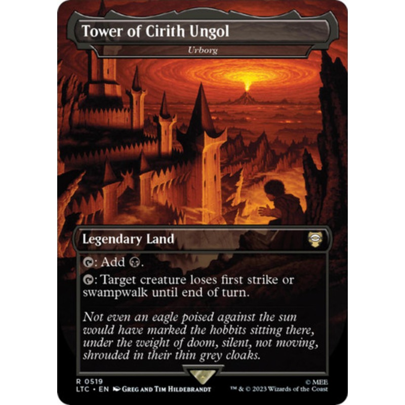 Urborg [Tower of Cirith Ungol] (Borderless Hildebrandt) | The Lord of the Rings Commander
