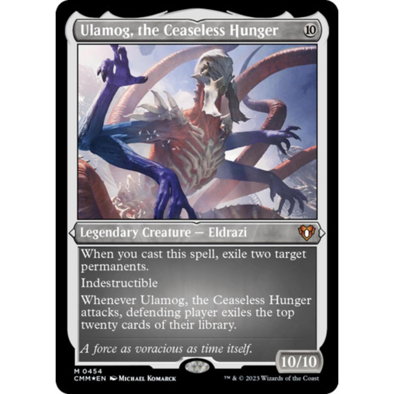 Ulamog, the Ceaseless Hunger (Etched foil) | Commander Masters