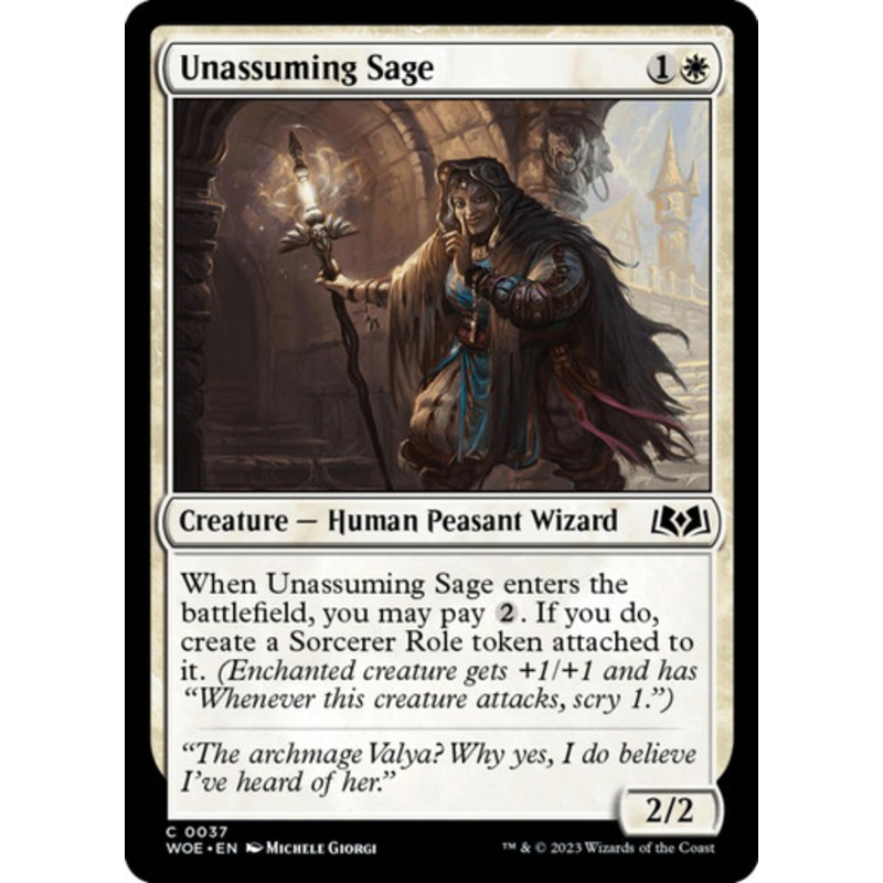 Unassuming Sage | Wilds of Eldraine