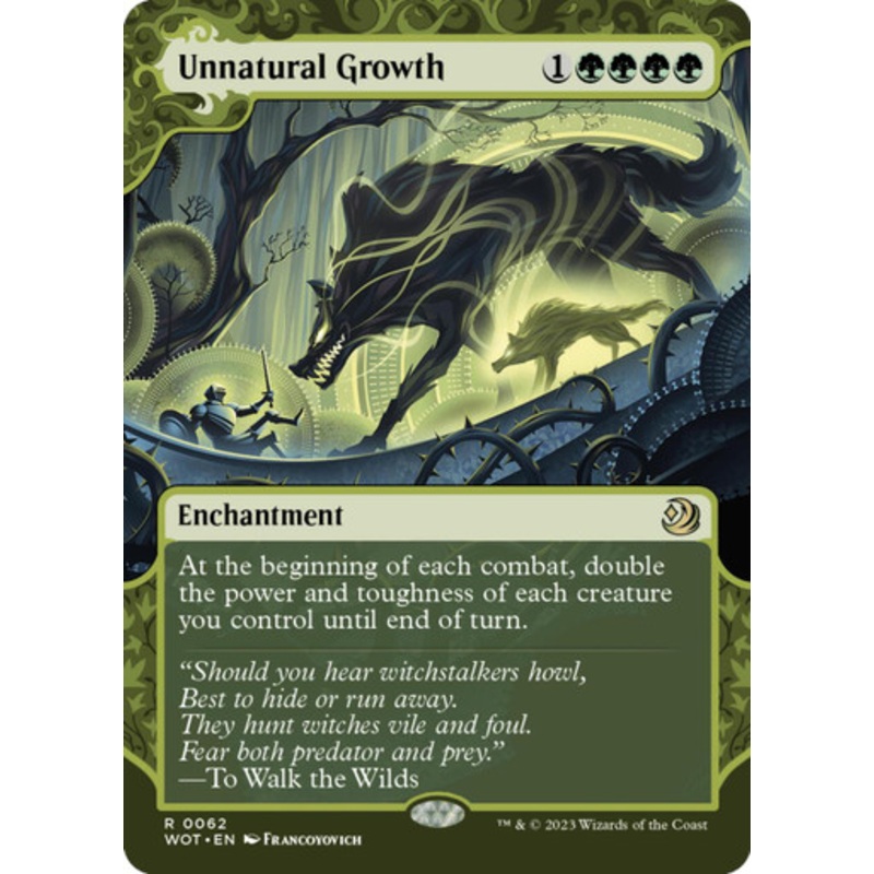 Unnatural Growth (Enchanting Tales) | Wilds of Eldraine Enchanting Tales