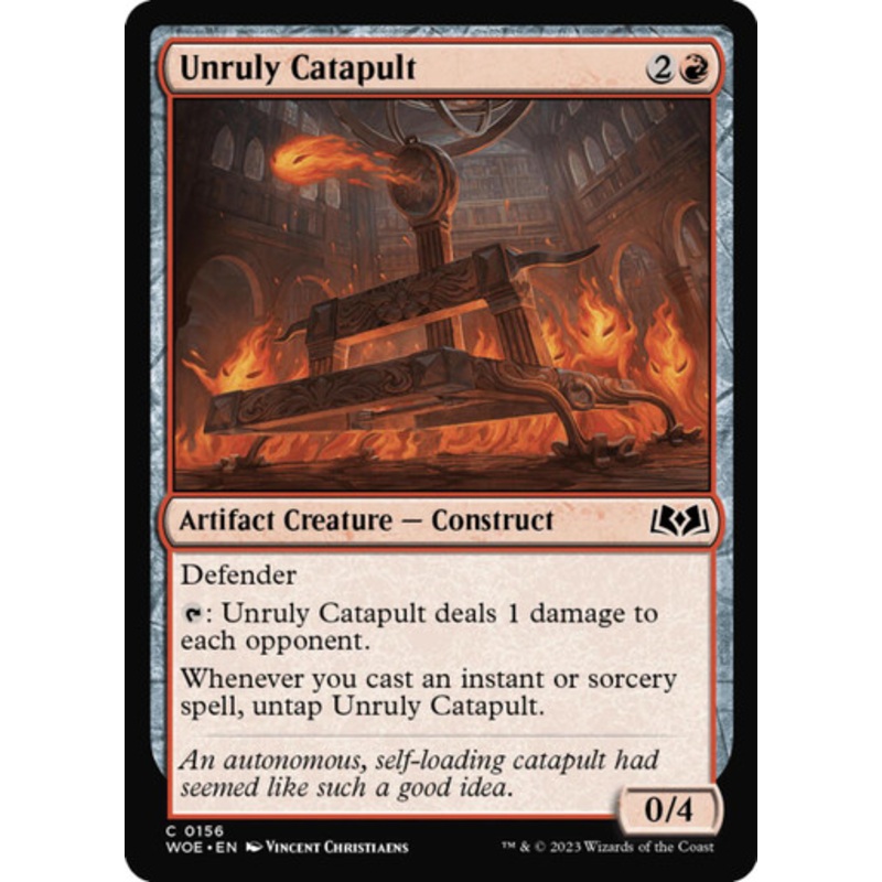 Unruly Catapult | Wilds of Eldraine