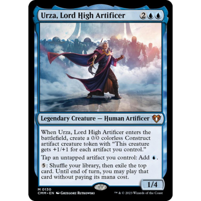 Urza, Lord High Artificer (foil) | Commander Masters