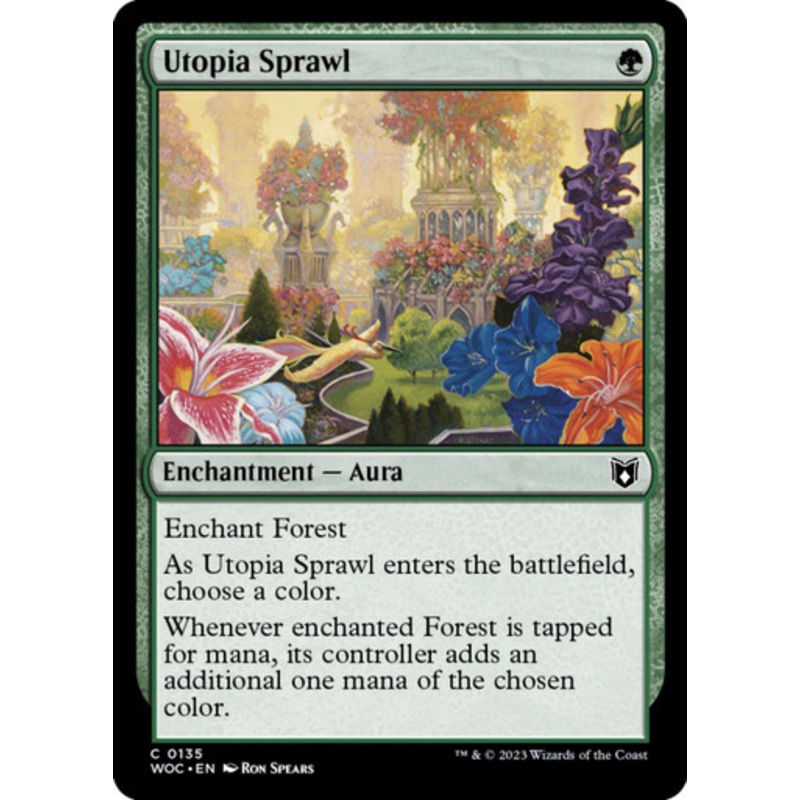 Utopia Sprawl | Wilds of Eldraine Commander
