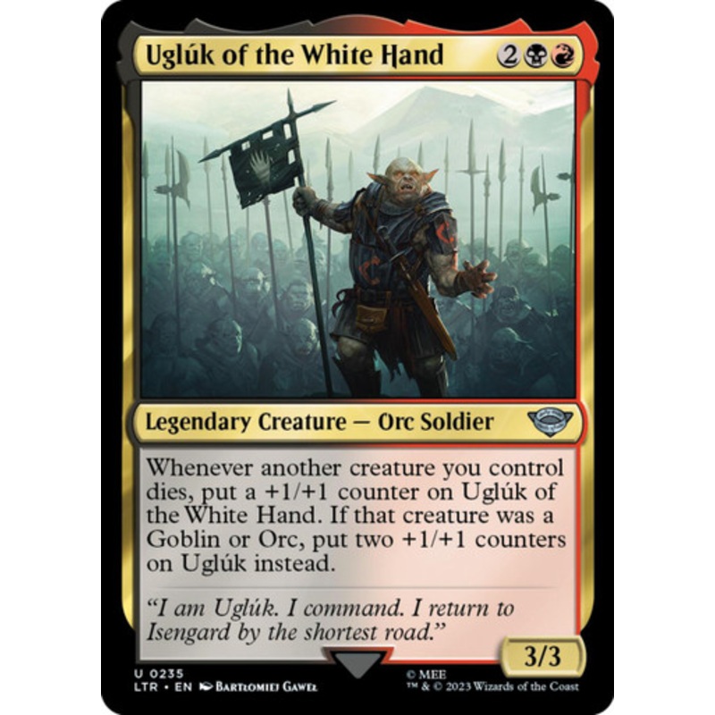 Ugluk of the White Hand (foil) | The Lord of the Rings: Tales of Middle-earth