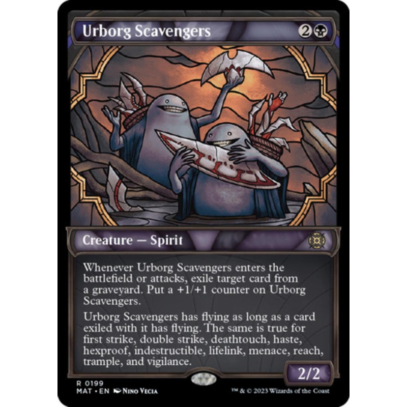 Urborg Scavengers (Halo foil) | March of the Machine: The Aftermath