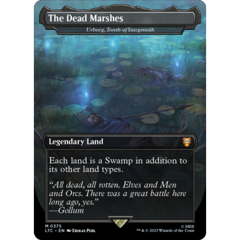 Urborg, Tomb of Yawgmoth [The Dead Marshes] (Borderless Art foil)
