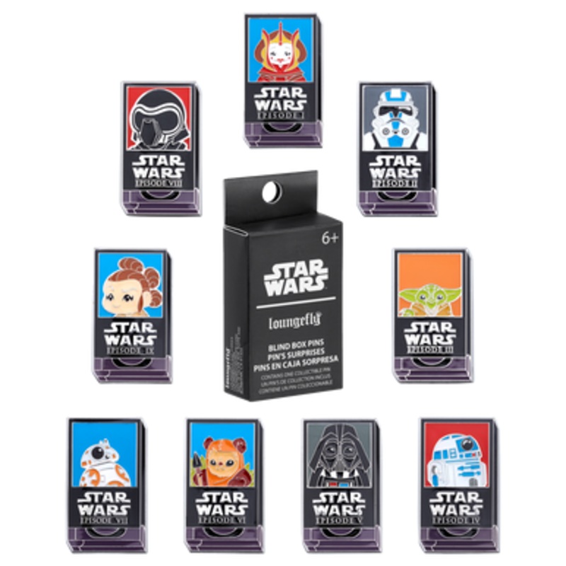 Star Wars: VHS cassette tape Mystery Box Pin