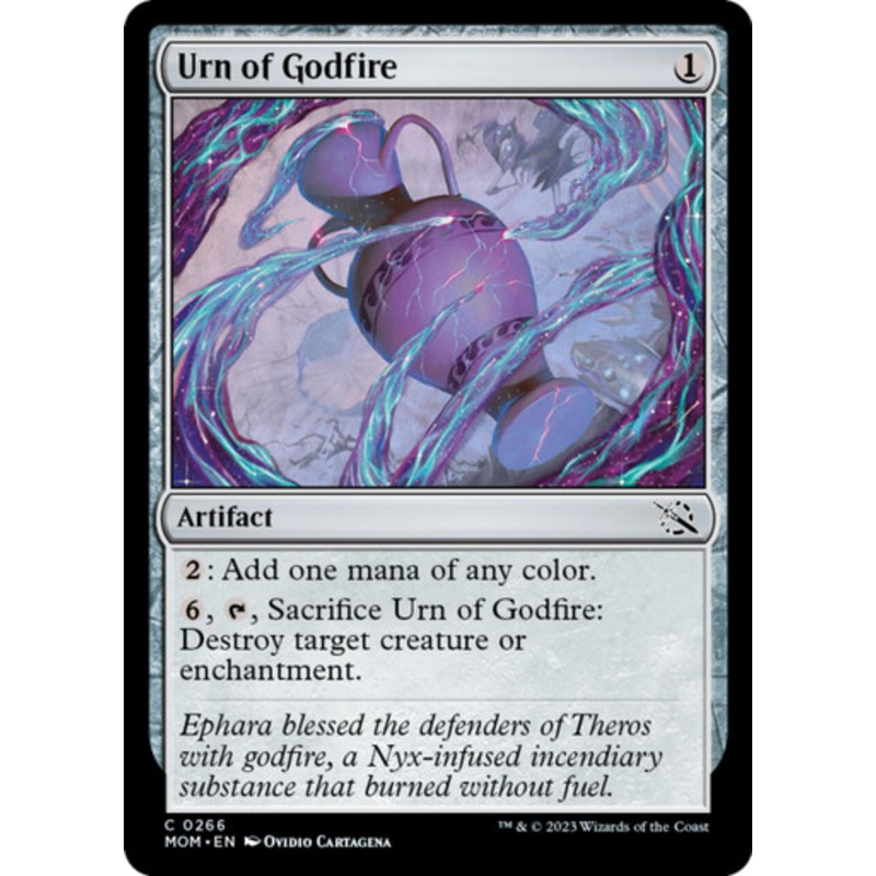 Urn of Godfire (foil) | March of the Machine