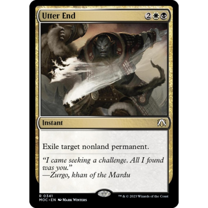 Utter End | March of the Machine Commander