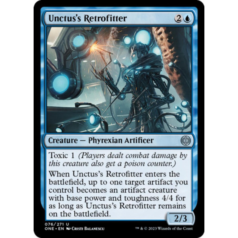 Unctus’s Retrofitter | Phyrexia: All Will Be One