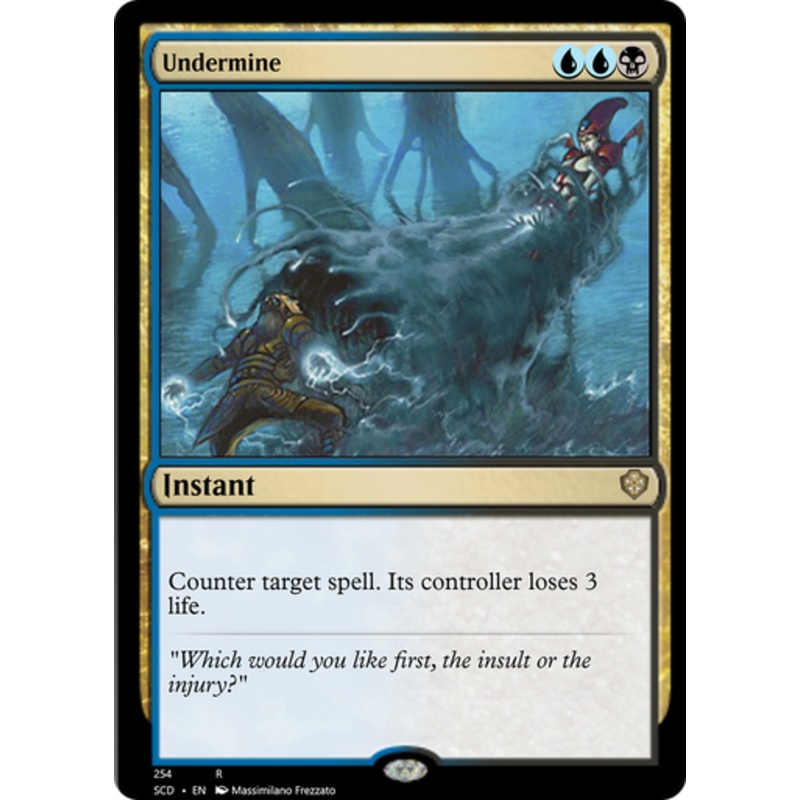 Undermine | Starter Commander Decks