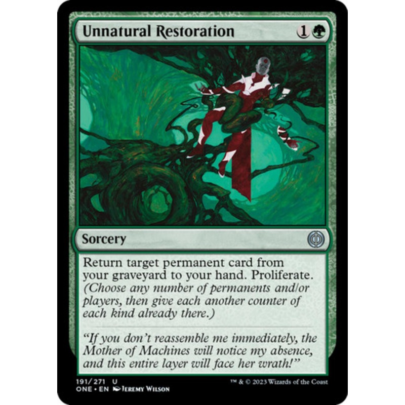 Unnatural Restoration