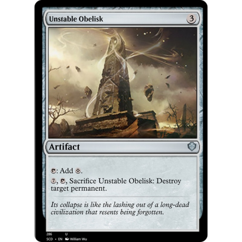Unstable Obelisk | Starter Commander Decks