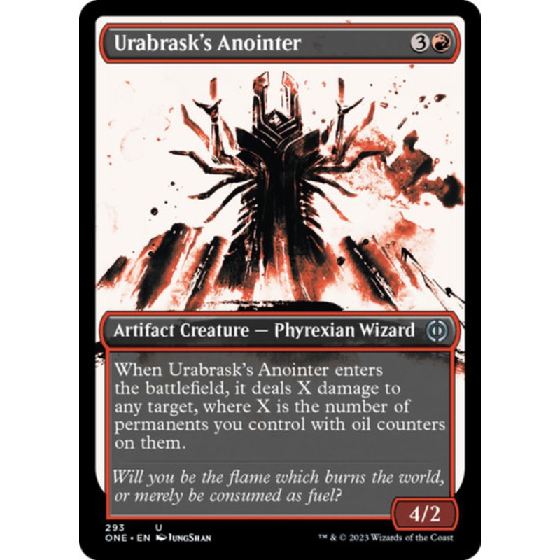 Urabrask’s Anointer (Borderless Ichor) | Phyrexia: All Will Be One