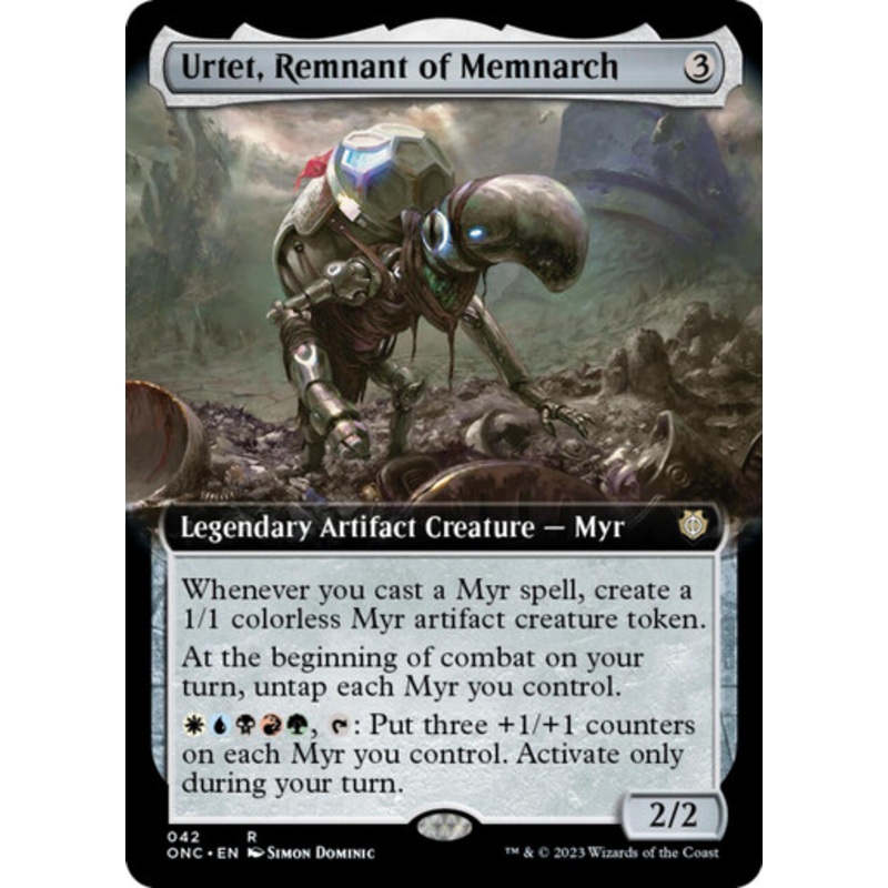 Urtet, Remnant of Memnarch (Extended Art) | Phyrexia: All Will Be One Commander
