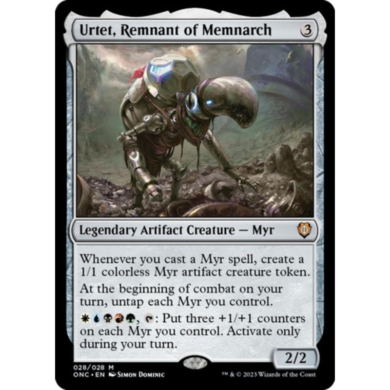 Urtet, Remnant of Memnarch (foil) | Phyrexia: All Will Be One Commander