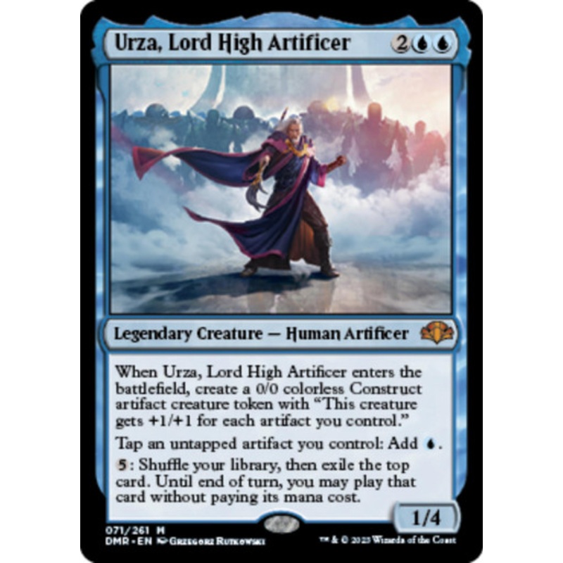 Urza, Lord High Artificer (foil) | Dominaria Remastered