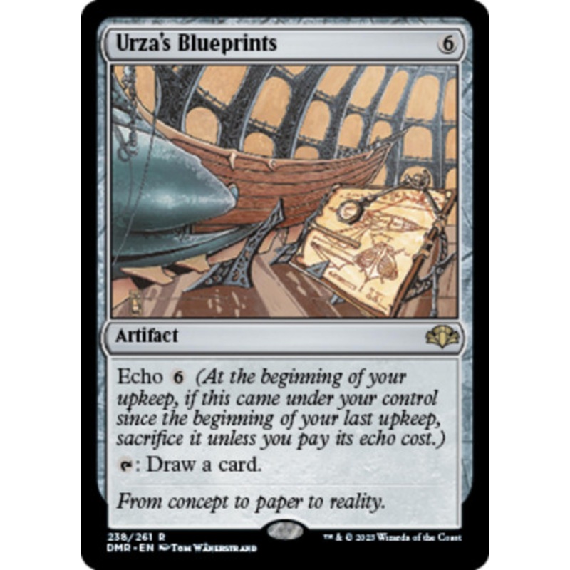 Urza’s Blueprints (foil) | Dominaria Remastered