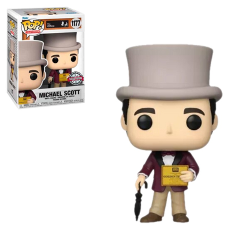 POP! TV – The Office #1177 Michael Scott with Golden Ticket