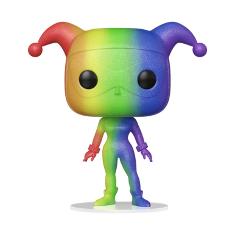POPs! with Purpose – DC Pride #156 Harley Quinn (Rainbow Glitter)