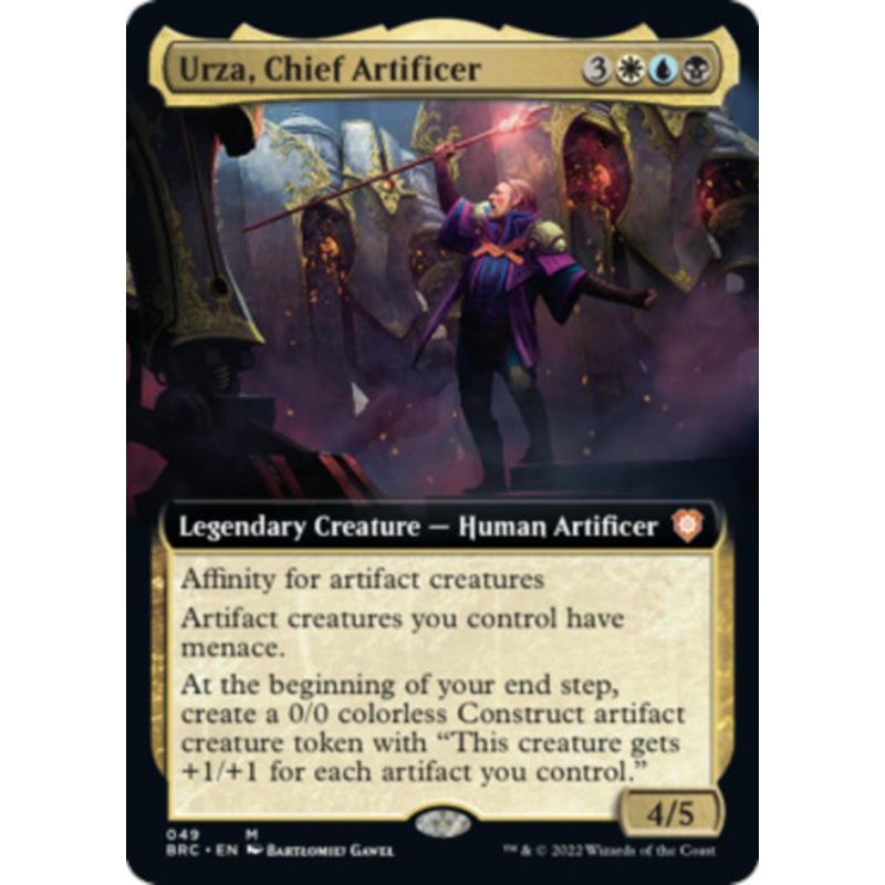 Urza, Chief Artificer (Extended Art) | The Brothers’ War Commander