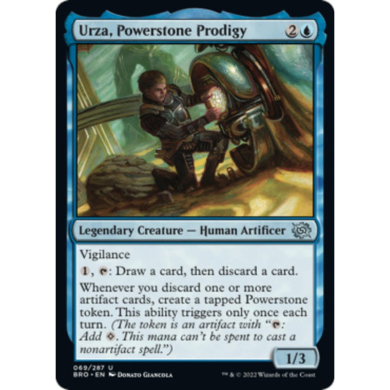Urza, Powerstone Prodigy (foil)