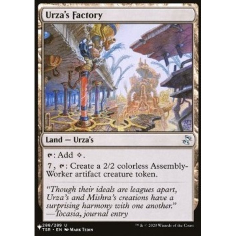 Urza’s Factory (The List Reprint) | Time Spiral Remastered