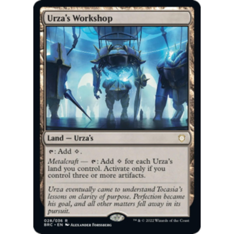 Urza’s Workshop | The Brothers’ War Commander
