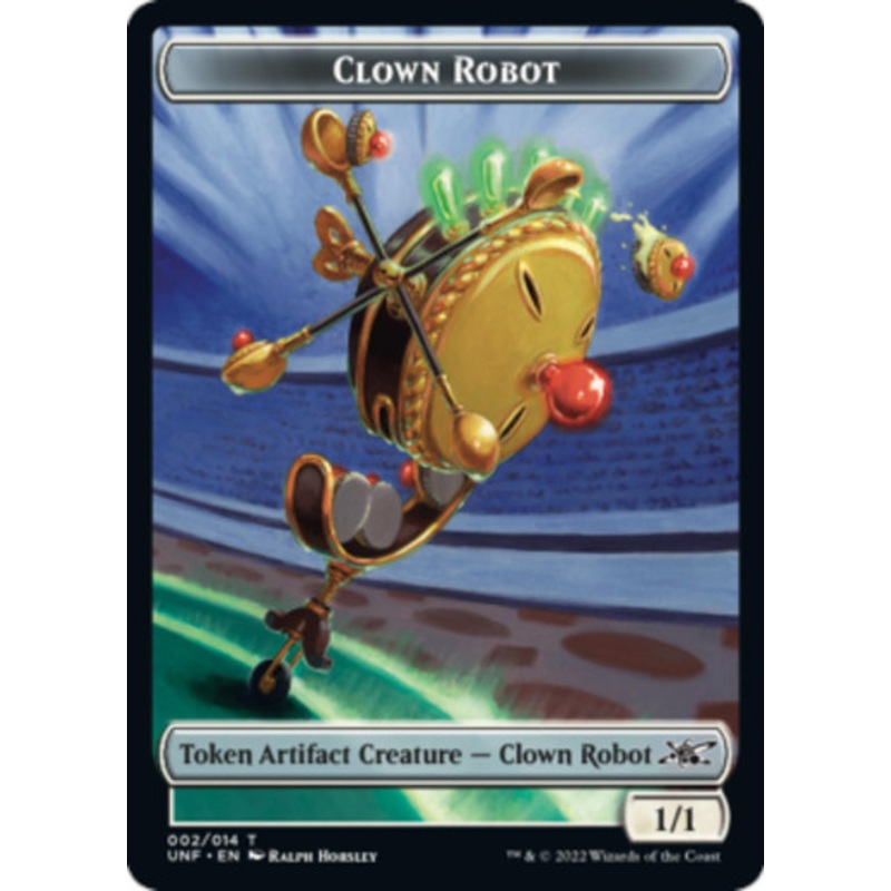Unfinity Clown Robot Token #2