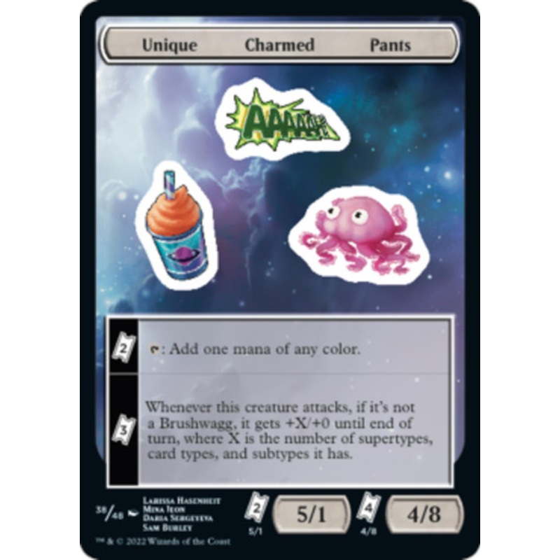 Unique / Charmed / Pants Sticker Sheet | Unfinity