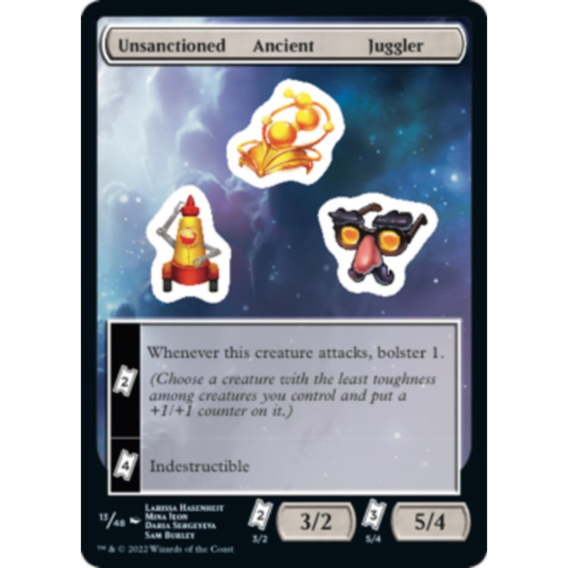 Unsanctioned / Ancient / Juggler Sticker Sheet