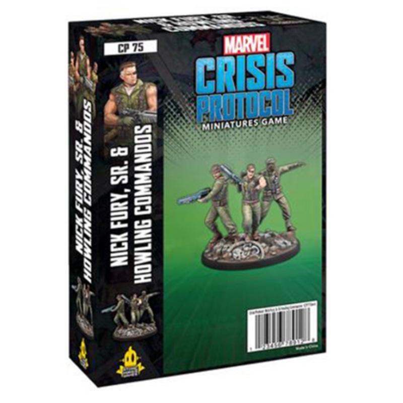 Marvel Crisis Protocol: Nick Fury Sr and Howling Commandos