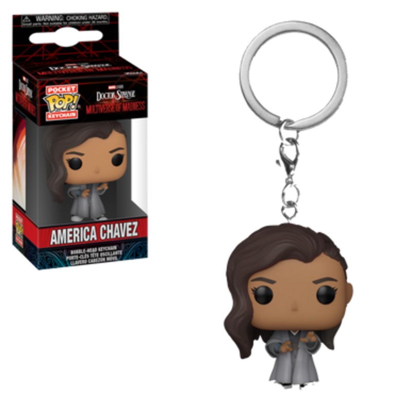 Pocket POP! Keychain: Doctor Strange in the Multiverse of Madness – America Chavez (Kamar-Taj)
