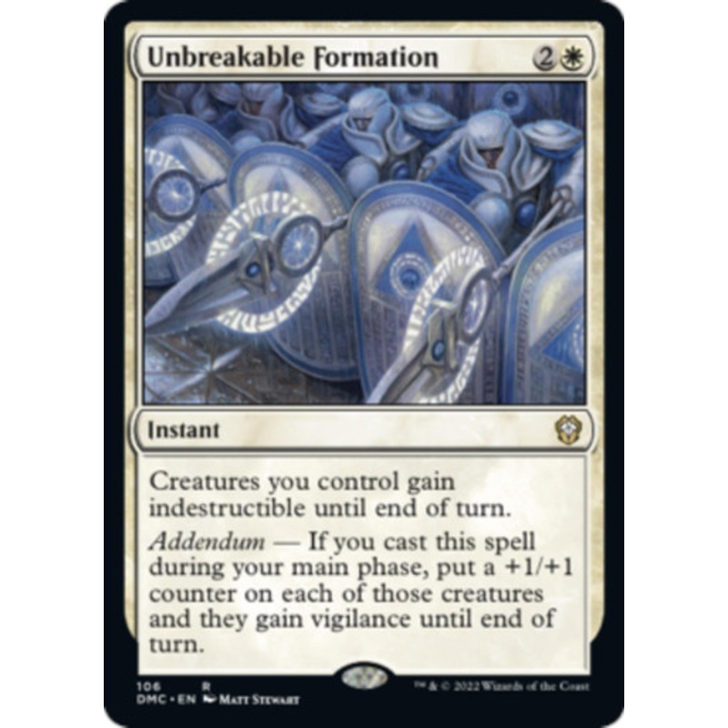 Unbreakable Formation | Dominaria United Commander