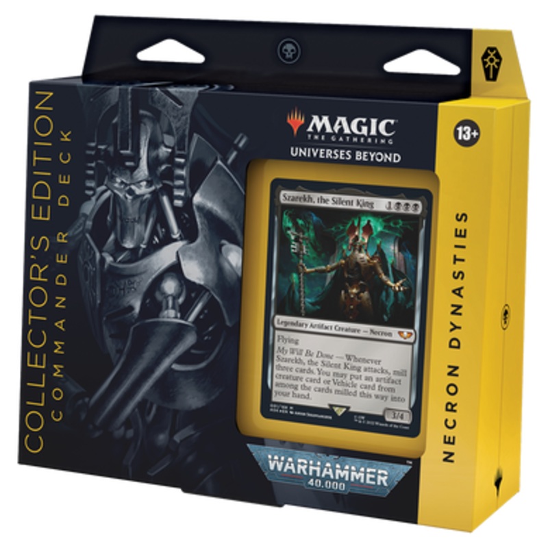 Universes Beyond: Warhammer 40,000 – Necron Dynasties Collector’s Edition Commander Deck | Universes Beyond: Warhammer 40000