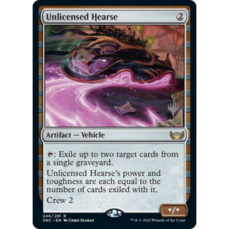 Unlicensed Hearse (Promo Pack non-foil) | Streets of New Capenna
